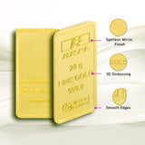 20 Gram Gold Bar 24kt (999.0 Purity)