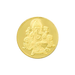 2 Gram Ganesh Gold Coin 24kt (999 Purity)