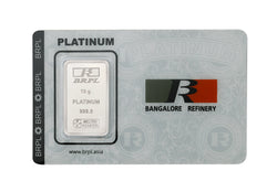 10 Gram Platinum Bar (999 Purity)