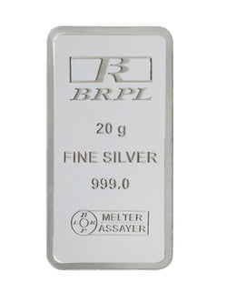 20 Gram Silver Bar (999 Purity)