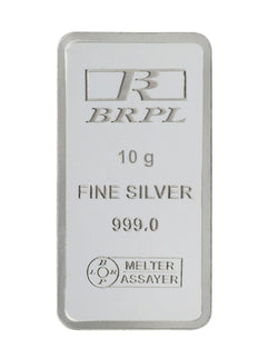 10 Gram Silver Bar (999 Purity)