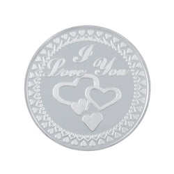 20 Gram I Love You Silver Coin (999 Purity)