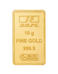 10 Gram Gold Bar 24kt (999.9 Purity)