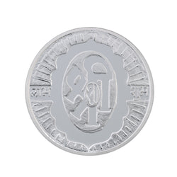 10 Gram Shree Silver Coin (999 Purity)