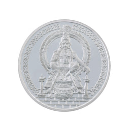 10 Gram Lord Ayyappa Silver Coin (999 Purity)