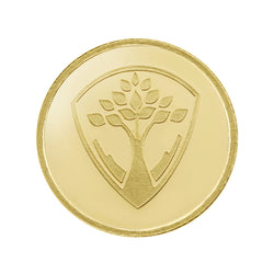 1 Gram 24kt (999 Purity) Banyan Tree Gold Coin